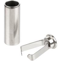 Наконечник для шнурка Nozzle, S, серебристый